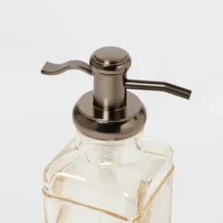 Antique Glass Tall Soap Pump Brown - Threshold™ -Baxton Studio Sales Store GUEST 015bcf28 a19f 4395 9205 d12000c3ad11
