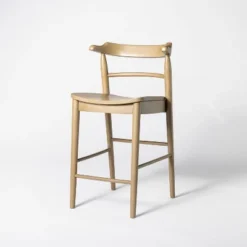 Kaysville Curved Back Wood Counter Height Barstool - Threshold™ Designed With Studio McGee -Baxton Studio Sales Store GUEST 023f7aed 536a 4f95 b97e 35970af67510