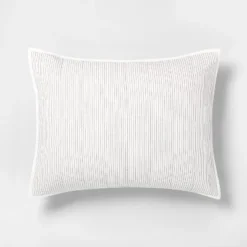 Microstripe Pillow Sham Cream/Gray - Hearth & Hand™ With Magnolia -Baxton Studio Sales Store GUEST 0411dbda 7209 43ed bfdf 242b502448e9