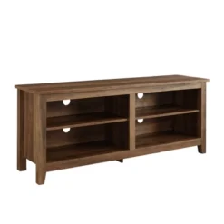 Transitional 4 Cubby Wood Open Storage TV Stand For TVs Up To 65"- Saracina Home -Baxton Studio Sales Store GUEST 055e3d67 b0c0 466b 95ea 08ad7d4ecdfb