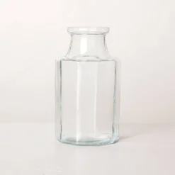 Octagonal Clear Glass Bottle Vase - Hearth & Hand™ With Magnolia -Baxton Studio Sales Store GUEST 062dfac6 21fe 469b ba13 04b139b463be