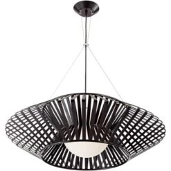 Possini Euro Design Planet Black Large Pendant Light 31 1/2" Wide Mid Century Modern White Glass For Dining Room House Foyer Kitchen Island Entryway -Baxton Studio Sales Store GUEST 06d7d210 9fe9 417c a2aa 8e156d290fe3