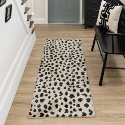 Daffodil Leopard Print Woven Rug - Threshold™ -Baxton Studio Sales Store GUEST 07a46966 4f77 4016 984c c57db05890b3