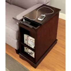 Gantzer 1 Drawer Side Table With USB Ports - HOMES: Inside + Out -Baxton Studio Sales Store GUEST 080c4b50 59f1 4ed6 a387 06d88e477661