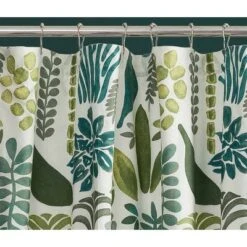 Jardin Shower Curtain Green/Blue - Jungalow By Justina Blakeney -Baxton Studio Sales Store GUEST 099c6380 98df 49e8 9ce8 073894a10e62