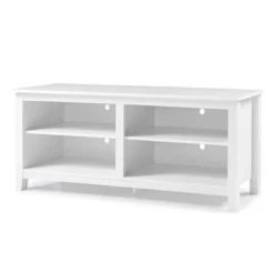 Transitional 4 Cubby Wood Open Storage TV Stand For TVs Up To 65"- Saracina Home -Baxton Studio Sales Store GUEST 09d6532b 6b78 4d5b b243 91ca1fb63961