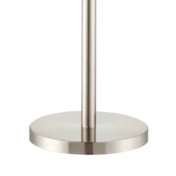 Possini Euro Design Metro Modern Torchiere Floor Lamp 71" Tall Brushed Nickel Frosted White Acrylic Shade For Living Room Reading Bedroom Office House -Baxton Studio Sales Store GUEST 0b3b82be 0c05 43f7 b80d fba5285111c4