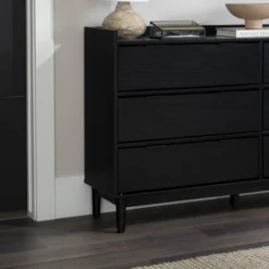 Mid-Century Modern Solid Wood 6 Drawer Double Dresser - Saracina Home -Baxton Studio Sales Store GUEST 0d3deb4d 8597 4f72 8143 ca6f1c61edb4