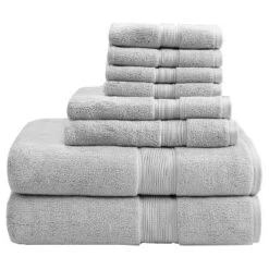 8pc Cotton Bath Towel Set -Baxton Studio Sales Store GUEST 0d581903 ff7b 4a8d 950d 29e3ef539f71