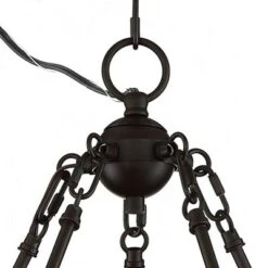 Possini Euro Design Bellis Bronze Wagon Wheel Pendant Chandelier 25" Wide Modern Clear Glass 5-Light Fixture For Dining Room House Kitchen Island Home -Baxton Studio Sales Store GUEST 0dd5e510 a8cf 4e1b 8ad0 b1cb4d81965b