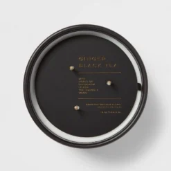15oz Ceramic Jar 3-Wick Black Label Ginger Black Tea Candle - Threshold™ 5 15oz Ceramic Jar 3-Wick Black Label Ginger Black Tea Candle - Threshold™ -Baxton Studio Sales Store GUEST 101513e9 4210 4604 bdb9 03938613d90c