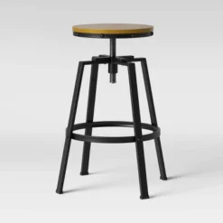 Lewiston Adjustable Swivel Barstool - Threshold 12 Lewiston Adjustable Swivel Barstool - Threshold -Baxton Studio Sales Store GUEST 11447b9c f63d 44de 89f4 f3ad210ca579