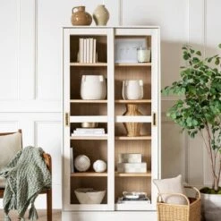 72" Promontory Cabinet With Sliding Doors - Threshold™ Designed With Studio McGee -Baxton Studio Sales Store GUEST 123e42a0 83f1 4a74 b01e b843c1da7645