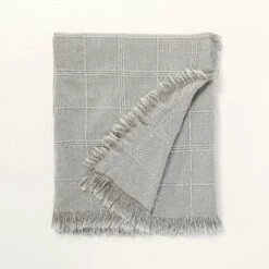 Textured Grid Lines Dobby Throw Blanket - Hearth & Hand™ With Magnolia -Baxton Studio Sales Store GUEST 1321e055 5bea 4e67 b370 4124d79481cf