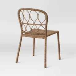 4pc Britanna Wicker Rattan Outdoor Patio Dining Chairs Arm Chairs Brown - Opalhouse™ -Baxton Studio Sales Store GUEST 13b97cb5 49f0 4bf2 bd04 5d39fffbb634