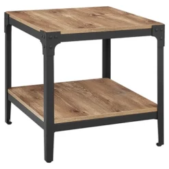 Set Of 2 Benny Urban Industrial Angle Iron Side Tables - Saracina Home -Baxton Studio Sales Store GUEST 13c9493f beec 4c1d a8fd 9288cc0ebb9a