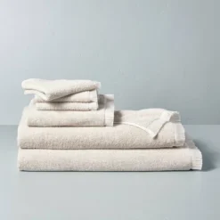 Microstripe Terry Cotton Bath Linens Taupe - Hearth & Hand™ With Magnolia -Baxton Studio Sales Store GUEST 13e9335a de88 40ad 9488 747fe536691a