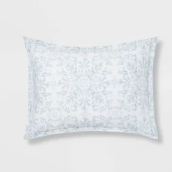 7pc Medallion Comforter Bedding Set With Sheets Blue - Threshold™ 8 7pc Medallion Comforter Bedding Set With Sheets Blue - Threshold™ -Baxton Studio Sales Store GUEST 1b3805ea 46f0 414b 99d5 1915257d6441