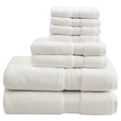 8pc Cotton Bath Towel Set -Baxton Studio Sales Store GUEST 1c6003ce 173b 43ab 8443 83b7f123c355