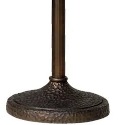 Franklin Iron Works Rustic Farmhouse Mission Torchiere Floor Lamp 71 1/2" Tall Roman Bronze 3-Light Frosted Champagne Amber Glass For Living Room -Baxton Studio Sales Store GUEST 1e7f5826 80ae 460f be74 7af5d1dc346e