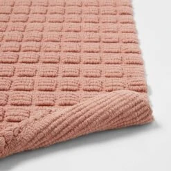20"x32" Square Tufted Bath Rug Clay Pink - Threshold™ -Baxton Studio Sales Store GUEST 1fd0ba5f e294 426b 9282 7214e9ac95bf