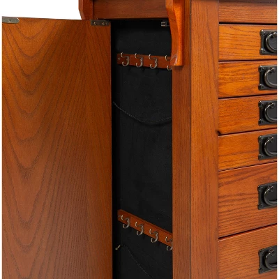 Delia Jewelry Armoire Brown - Powell Company 9 Delia Jewelry Armoire Brown - Powell Company - Image 9