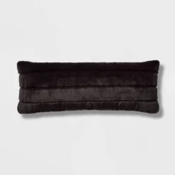 Oversized Oblong Faux Fur Channeled Decorative Throw Pillow - Threshold™ 11 Oversized Oblong Faux Fur Channeled Decorative Throw Pillow - Threshold™ -Baxton Studio Sales Store GUEST 234ab344 e141 4454 a587 a020b4cdd397