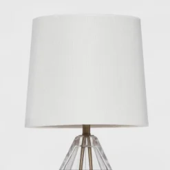 Acrylic Prism Accent Table Lamp Clear - Threshold -Baxton Studio Sales Store GUEST 2444dc91 a317 4b16 b7ce 5af4a6fd34bb