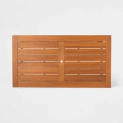 Kaufmann Wood Rectangle Patio Dining Table, Outdoor Furniture - Natural - Project 62™ -Baxton Studio Sales Store GUEST 24721c92 039b 4c0f 91dc 4d943f23ace9