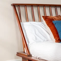 Boho Solid Wood Spindle Platform Bed - Saracina Home 19 Boho Solid Wood Spindle Platform Bed - Saracina Home -Baxton Studio Sales Store GUEST 25c48dee c55c 4d11 acb3 98c5359f0380