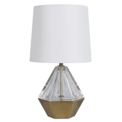 Acrylic Prism Accent Table Lamp Clear - Threshold -Baxton Studio Sales Store GUEST 2646fbeb 3bb8 4cfb 8257 b923b3fa59a4