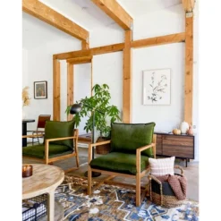 Higgins Sling Armchair - Threshold™ -Baxton Studio Sales Store GUEST 265df8d5 a384 4a6c ab8f 4fedd9b45d89