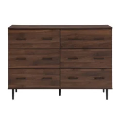 Higgins Modern Horizontal 6 Drawer Dresser - Saracina Home -Baxton Studio Sales Store GUEST 273aad4d 7a80 496b a580 a3a5640f00dc