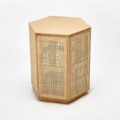 Lomita Rattan Accent Table Natural - Threshold™ Designed With Studio McGee -Baxton Studio Sales Store GUEST 27815fad d8ad 4f13 8215 939a58baf0a2
