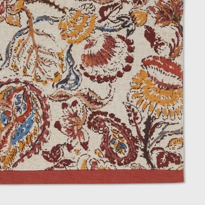 14"x72" Table Runner 'Paisley' - Threshold™ 2 14"x72" Table Runner 'Paisley' - Threshold™ - Image 2