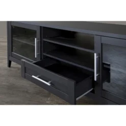 Espresso Finished 1 Drawer TV Stand For TVs Up To 70" Dark Brown - Baxton Studio -Baxton Studio Sales Store GUEST 28cc8527 7a62 4250 970f 6db24e632481