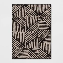 Abstract Lines Rug Black/Tan - Threshold™ 8 Abstract Lines Rug Black/Tan - Threshold™ -Baxton Studio Sales Store GUEST 2b3b14d6 1781 4d26 a5bb 3e2956f51323