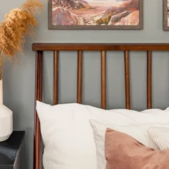 Boho Solid Wood Spindle Platform Bed - Saracina Home 25 Boho Solid Wood Spindle Platform Bed - Saracina Home -Baxton Studio Sales Store GUEST 2e030a6f 4f27 4e38 93bf c028f836cd37