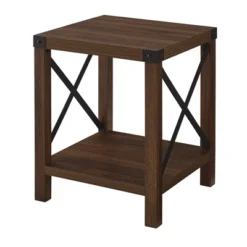 Sophie Rustic Industrial X Frame Side Table - Saracina Home -Baxton Studio Sales Store GUEST 2eab057f bcba 405f a0cf 6f98e2aca435