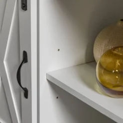 Transitional Sliding Barndoor Highboy TV Stand For TVs Up To 58" - Saracina Home 28 Transitional Sliding Barndoor Highboy TV Stand For TVs Up To 58" - Saracina Home -Baxton Studio Sales Store GUEST 2ec80a84 9305 4427 a645 b2081089efba