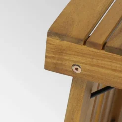 Kyoto Acacia Wood Folding Side Table - Teak - Christopher Knight Home -Baxton Studio Sales Store GUEST 30b84044 3742 44b3 b696 5dec686f589f