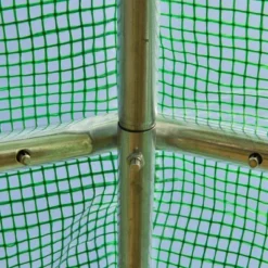 Outsunny 26' X 10' X 7' Walk-in Tunnel Hoop Greenhouse, PE Cover, Steel Frame, Roll-Up Zipper Door And Mesh Windows For Flowers And Vegetables, Green -Baxton Studio Sales Store GUEST 30e35ba2 f80f 464c b9dd bdb98b64cf58