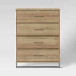 Mixed Material 4 Drawer Dresser - Room Essentials™ -Baxton Studio Sales Store GUEST 316d418d 8f78 4949 8fcd 6421703ea1f3