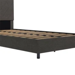 Yanis Upholstered Bed With USB - Room & Joy -Baxton Studio Sales Store GUEST 33061233 e630 4c4c b6e8 b8907344aedf