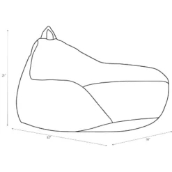 Sensory Friendly Kids’ Bean Bag - Pillowfort™ -Baxton Studio Sales Store GUEST 3bab313d 4145 43d8 aa0e da40ba146489