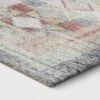 2'4"x7' Runner Distressed Geo Persian Style Rug Blush - Opalhouse™