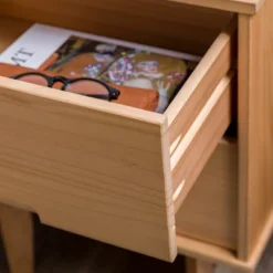 Mid-Century Modern Wood Nightstand - Saracina Home -Baxton Studio Sales Store GUEST 3ea28490 7685 4c60 a1be 889c69b2af02