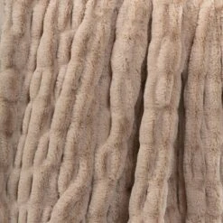 50"x60" Ruched Faux Rabbit Fur Throw Blanket - Threshold™ -Baxton Studio Sales Store GUEST 3f62c86c 757a 44f4 9c52 d729deae78d8