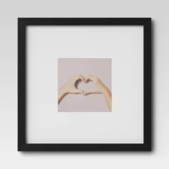 Set Of 9 Gallery Frame Set 10" X 10" Matted To 5" X 5" Black - Room Essentials™ -Baxton Studio Sales Store GUEST 402ddbeb 4a04 4aaf 8256 e361f9fa7418