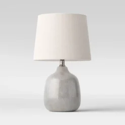 Assembled Ceramic Table Lamp Gray - Threshold™ -Baxton Studio Sales Store GUEST 43f55026 adf3 4fce aed3 817994ff6d0e